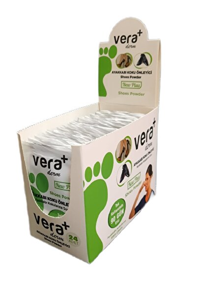 Vera Derm Ayak Ve Aykkabı Koku Önleyici Toz 10gr 24lü Karton Stand
