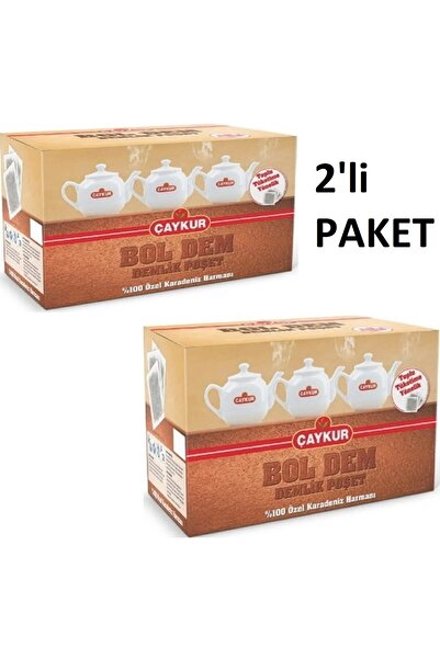Çaykur Bol Dem Demlik Poşet 25*30 750 gr * 2 Adet