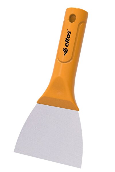 Badem10 Eltos Plastik Saplı Spatula Temizlik Boya Sıva Kazıma Ispatulası 100 Mm