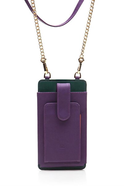 Case Look حامل هاتف نسائي برقبة رسن نورا أرجواني 04