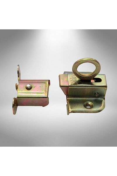 Badem10 Ayarlı Pencere Çarpma Yaylı Geçmeli Pencere Kapı Kilidi Mandalı - Mob...