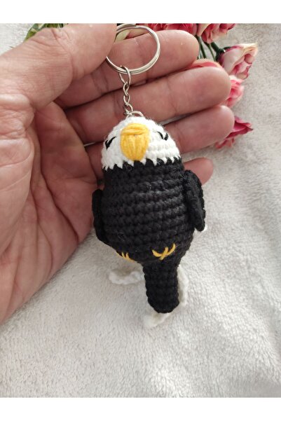 Engin TT Amigurumi Oyuncak Anahtarlık   1 Adet (Kartal-6 cm)