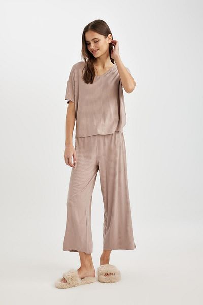 DeFacto Fall In Love Viscose Pajama Bottoms C1480ax24sp