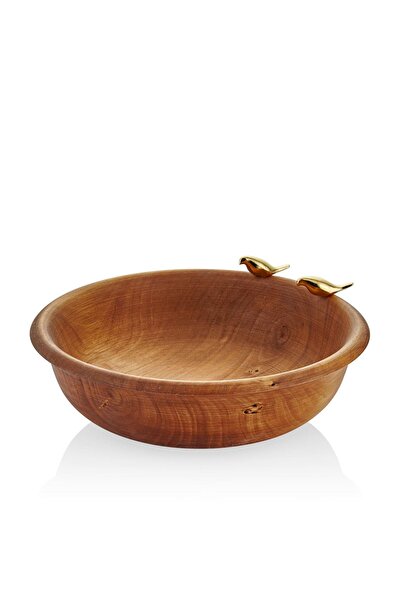 SETABIANCA SETABİANCA AHŞAP KIZIL ALTIN SERÇE MEYVELİK 27*27*10 CM