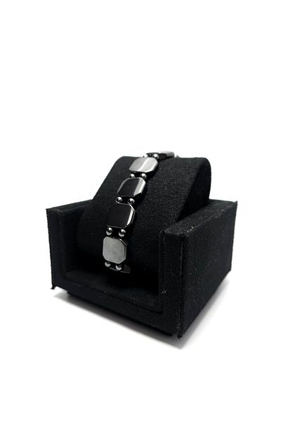 Yüksel Boncuk Natural Hematite Stone Bracelet