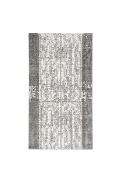 KARAR HALI Koridor,Salon,Mutfak,Yatak Odası Halı Kolay Temizlenebilir Yumuşak Makine Halısı 0167A GRİ TUTKU