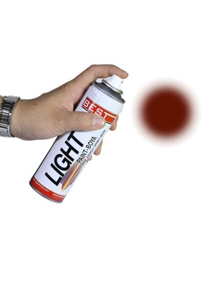 Best Light Kahverengi Akrilik Takviyeli Sprey Boya 250 Ml