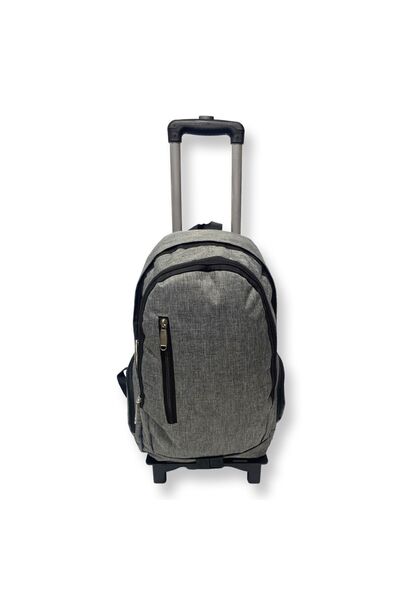 poloways Laptop 4 Compartments - Pocket Rolling Bag, Pen Holder and Wheeled