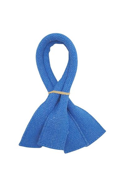 angel çanta aksesuar حقيبة Angel Saks Blue Pelikan Model - عمود قطني، مقبض حقيبة قصير اللون