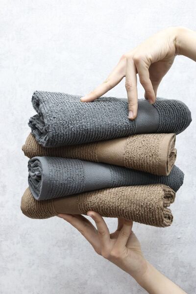 Class %100 Pamuklu 4'lü 50x100 El Yüz Havlu Seti Trio