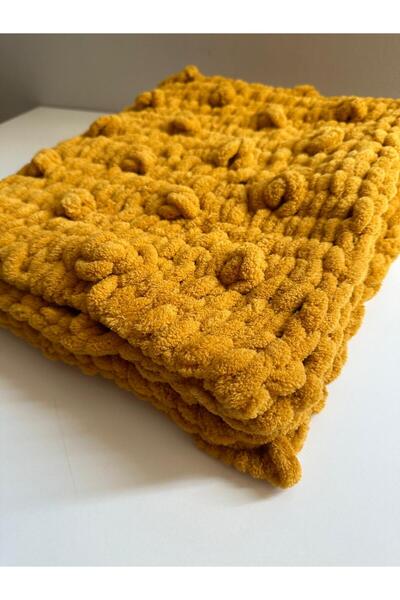 Alize Puffy PUFFY BATTANİYE ÇOCUK&BEBEK 74*92 CM HARDAL