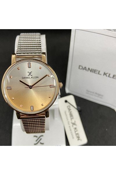 Daniel Klein Dk.ft.1.233 Steel Cord 30 Mt Water Resistant New Season Stylish Design Women's Wristwatch