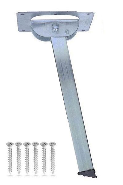 Badem10 25 Cm Metal Zinc Pliabil Pardoseală Veselă Sub Picior și Sini