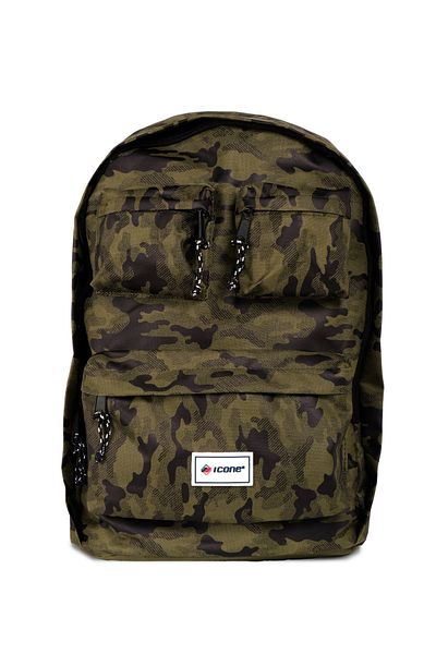 ICONE BAG Σακίδιο πλάτης με στάμπα παραλλαγής Icone 4 τσέπης