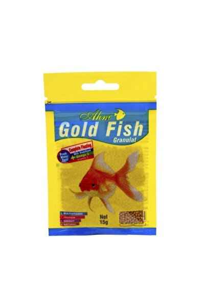 Ahm Gold Fish Granulat Japon Balığı Yemi 15 gr