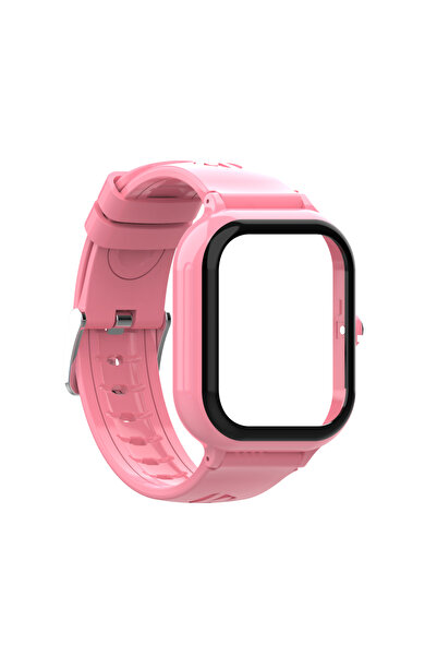 Wiky Watch Akıllı Çocuk Saati 4S Pembe Değiştirilebilir Çocuk Saat Kordonu