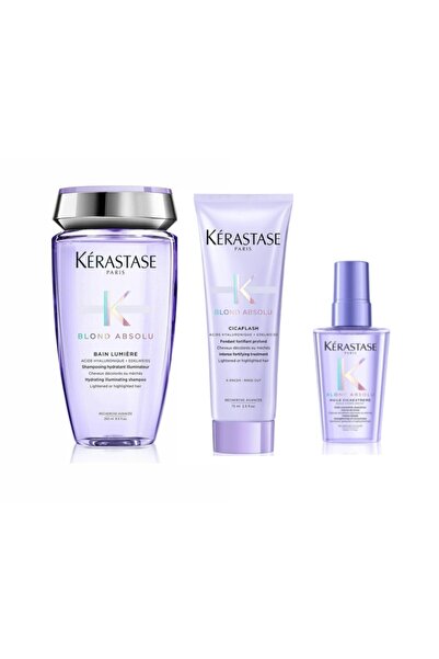 Kerastase Blond Absolu Huıle Cıcaextreme 50ml Yağ+blond Absolu Şampuan 250ml+...