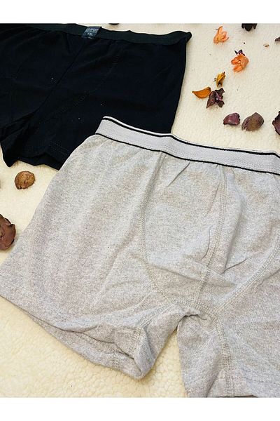 US.SPORT Men's Cotton Lycra Boxer Short