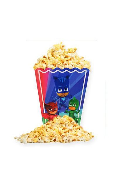 POPCORN 8 Pieces Pijamaskeliler Corn Box