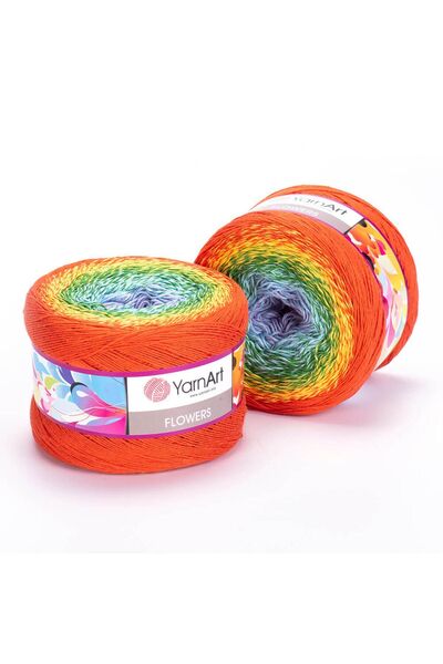 Yarnart Flowers Ebruli El Örgü İpi 255 Şal İpi Bluz İpi Elbise İpi