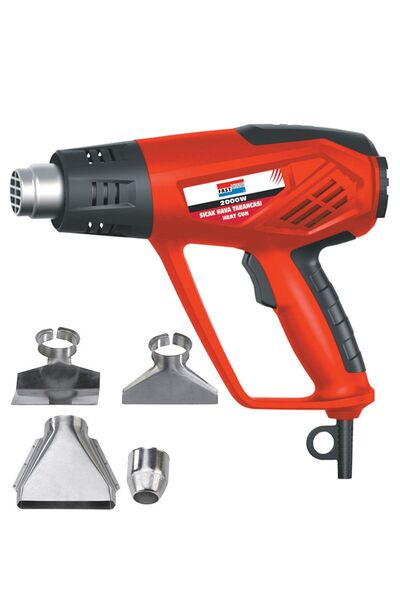 Badem10 Fast Bond Sıcak Hava Tabancası Ince Isı Ayarlı 2000 W 2 Kademeli Üfleme