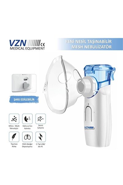 VZN Yeni Nesil Taşınabilir Mesh Nebülizatör Ys35