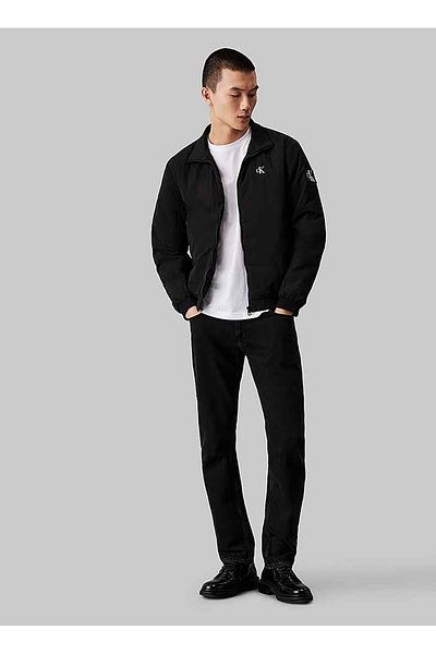 Calvin Klein Ανδρικό μαύρο τζιν παλτό - J30j 325592 Beh Padded Harrison