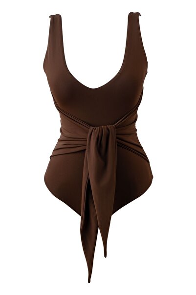 ces collection Kahverengi Bağlamalı Mayo