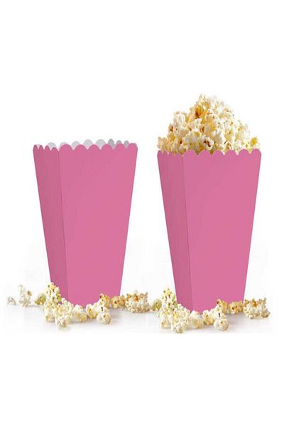 Kikajoy 8 Pieces Pink Corn Box - Popcorn