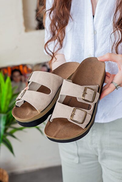 ShoesBag Extra Comfortable Women's Slippers - Non-Slip Sole, Double Buckle