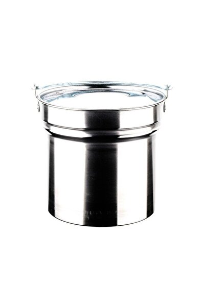 ÜZÜM ÇELİK No-12 Paslanmaz Çelik Yogurt Kovası (helke)