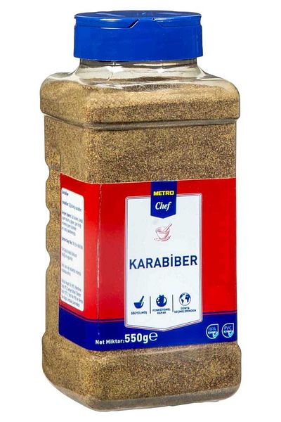Metro Chef Black Pepper 550G Kitchen Chef Pie Sweet Salted Seasoning