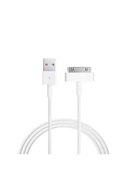 Genel Markalar Iphone 4 4s Ipod Nano Ipad (1- 2-3. NESİL) 30 Pin 1.5metre Usb Veri Şarj Kablosu