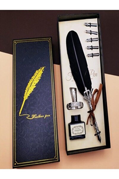 Overlord Craft Divit Kalem, Kuş Tüyü Kalem, Hokka, Nostalji, Antika, Tarih