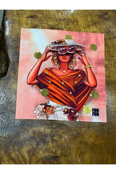 Gönülden Tasarım 3D аплікація з паєтками та камінцями для дитячого одягу - 18...