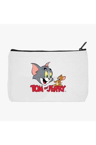 daystore Μολύβι και τσάντα μακιγιάζ με σχέδια Tom and Jerry