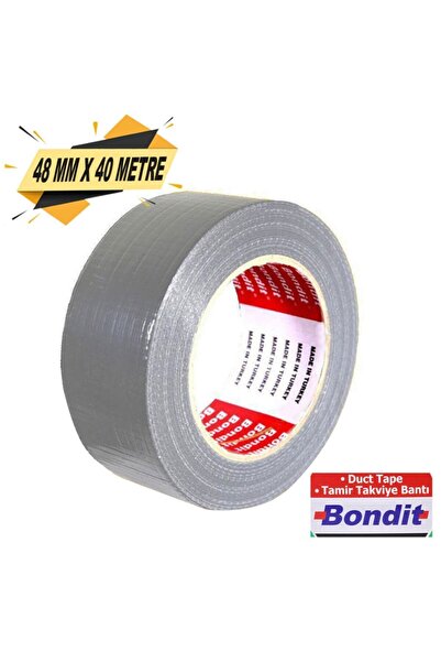 Genel Markalar Tamir Bandı 48 Mm X 40 Metre Gri Çok Amaçlı Duct Tape Bant