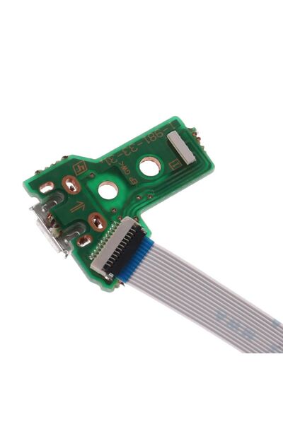 AREN BİLİŞİM Ps4 kol şarj soketi (JDS-040) + 12 Pin flex kablo