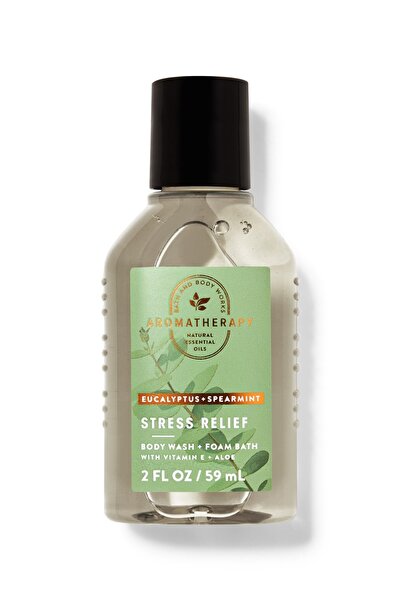 Bath & Body Works Eucalyptus Spearmint Seyahat Boy Duş Jeli & Banyo Köpüğü 59 mL