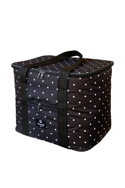 beautiful bag Термоизолирана голяма чанта за пикник с обем 40 литра, която поддържа едновременно топла и студена