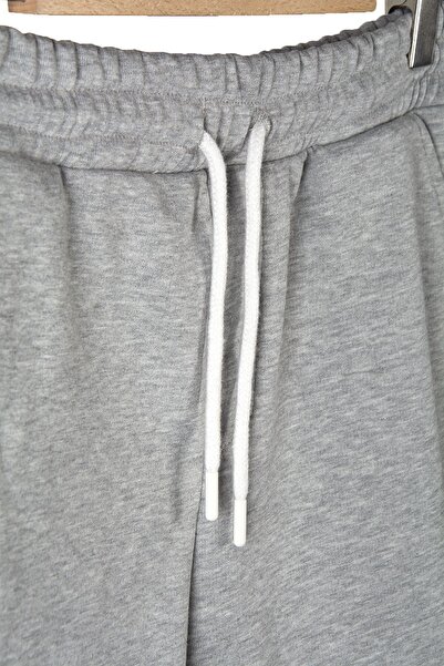 VEAVEN 2'li Erkek Kırçıllı Gri - Mürdüm Basic Regular Fit Şort & Bermuda