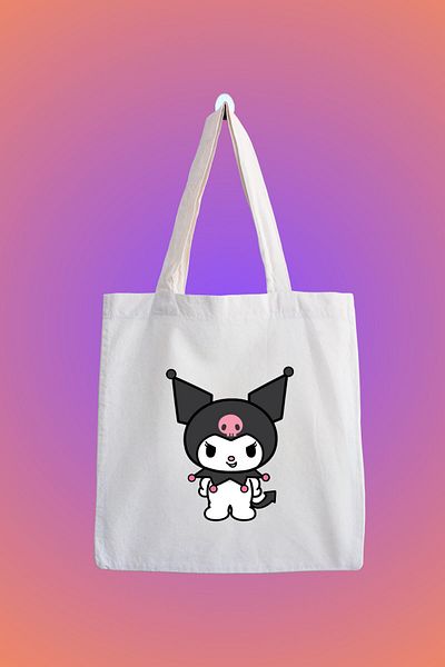 designedfy Kuromi 4 - Waterproof Printed Cloth Bag