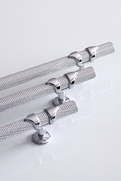 Badem10 Bushing Handle 192 mm Chrome Color Furniture Kitchen Drawer Cabinet Cabinet Handles Cover Handle Handle Metal