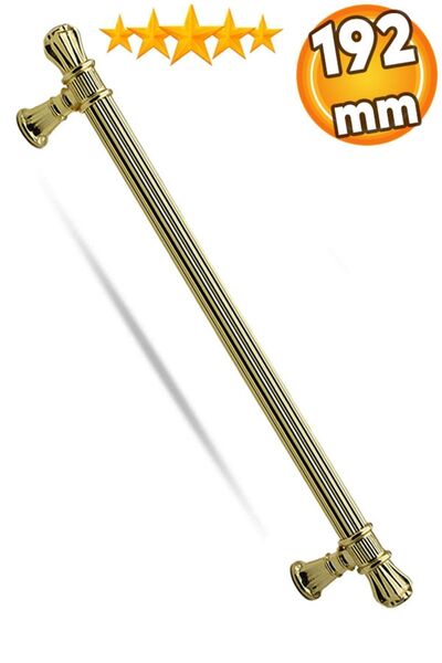 Badem10 Κάλυμμα πόρτας ντουλαπιού Akbahti 192mm Έκτης Βαθμολογίας Μεταλλικό Κ...