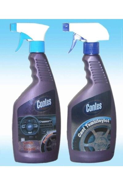 CONTES Lastik&torpido Temizleyici 500 Gr Ve Cant Temizleyici 500 Gr
