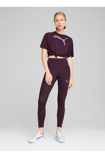 Puma Claret Red Leggings - Size m