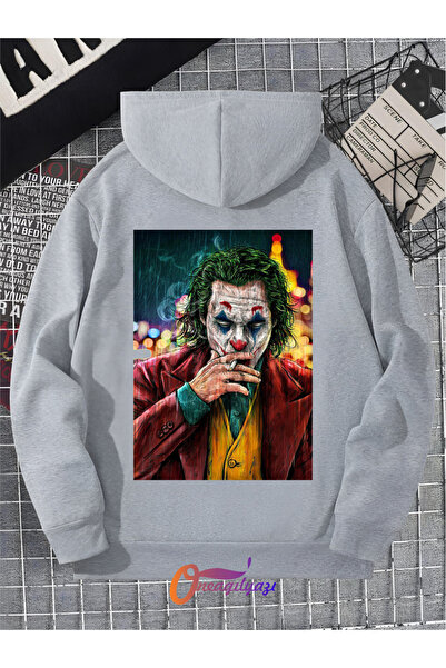 oneagılyazı Unisex Joker Oversize kroj dukserica sa kapuljačom Štampano