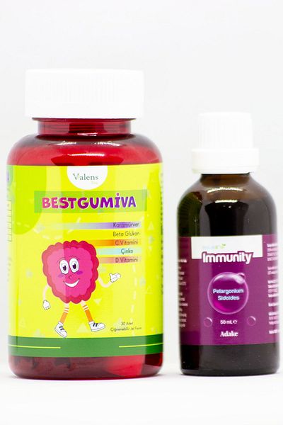 Valens Bestgumiva Raw Containing Vitamins and Minerals - 30TBImmunity 30ml Drops