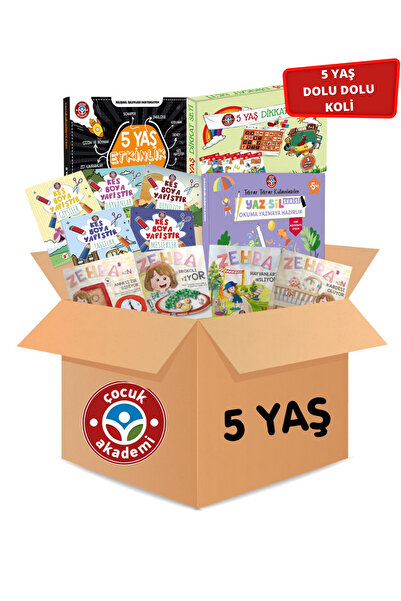 Çocuk Akademi 5 Yaş Çocuklara Özel Ekonomik Koli