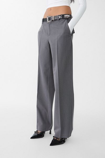 Stradivarius Fabric Trousers with Pockets